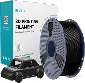 Filamento SUNLU ELITE PETG Nero 1kg