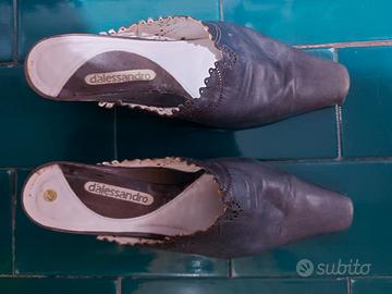 scarpe donna SABOT BLU 