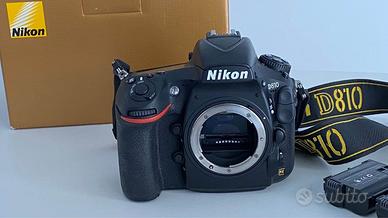 Nikon full frame d810