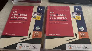 Lo Specchio e la Porta Vol 1A 1B Garzanti Scuola