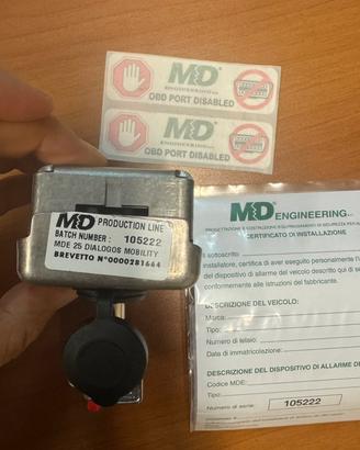 Block box obd antifurto  dialogos mobility