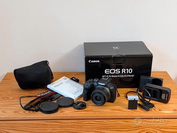 Canon EOS R10 + RF-S 18-45mm (in garanzia)