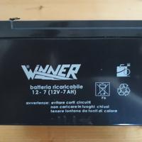 Batteria ricaricabile da 12V -  7Ah