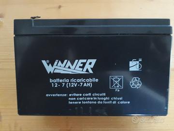 Batteria ricaricabile da 12V -  7Ah