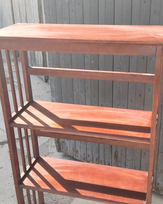 Scaffalatura Vintage  in legno 