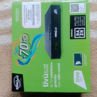 ricevitore satellitare con tessera