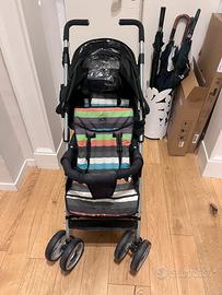 Passeggino gemellare / fratellare ultra compatto