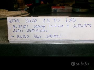 Alberi a camme con supporto opel astra 1.5 td lxd