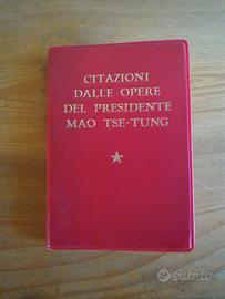 Libretto Rosso Mao Tse Tung 1^ edizione 1969