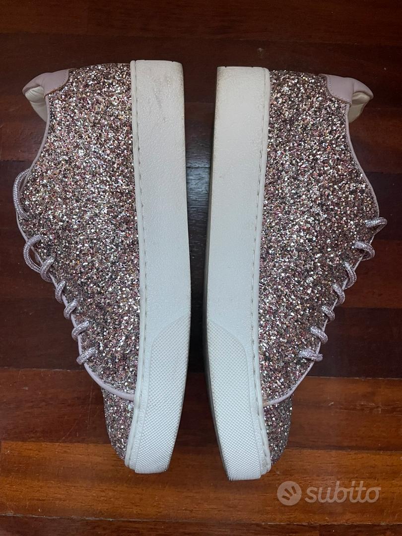 Scarpe brillantinate rosa Abbigliamento e Accessori In vendita a
