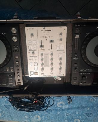 lettori cdj850,mixer djm350