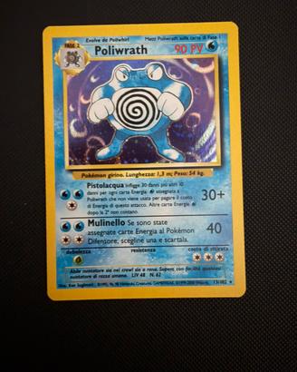 013-102 Poliwrath Holo Unlimited (IT) – NEAR MINT