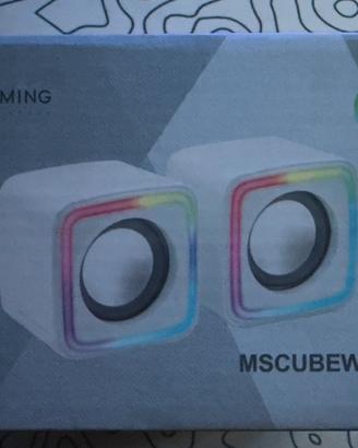 Mars Gaming MSCUBEW – Speaker Gaming RGB
