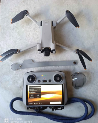 Drone dji mini 3 pro rc con fly more professional