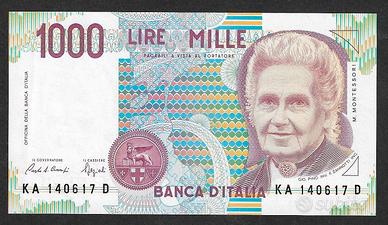 Italia - banconota  FDS UNC da 1000 Lire