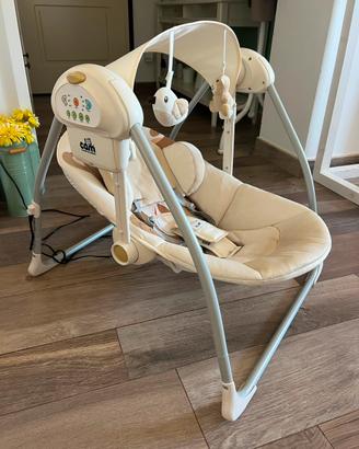 Sdraio a dondolo elettrica bambini