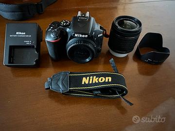 Nikon d5600 + 18-55 f3.5/5.6 vr