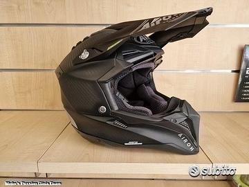 AIROH Casco Cross Aviator 3 - Carbon - Matt