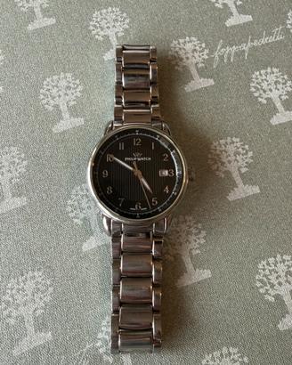 Orologio philiph watch swiss made- quadrante nero