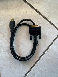 Cavo adattatore HDMI-DVI 0,9m nuovo