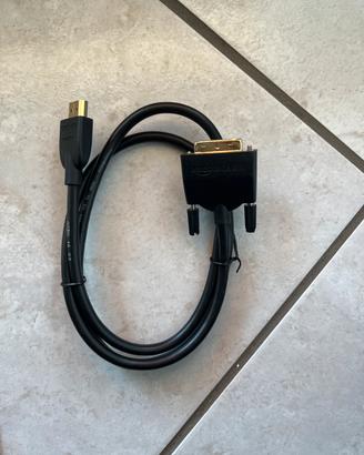 Cavo adattatore HDMI-DVI 0,9m nuovo