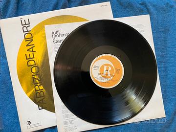 FABRIZIO DE ANDRE' - Tutti Morimmo A Stento lp
