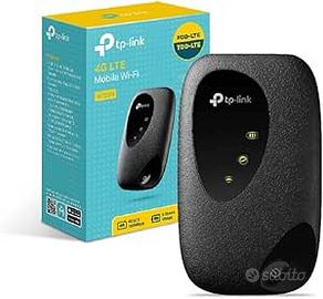 Tp-Link M7200 Mobile Router Hotspot Portatile, 4G