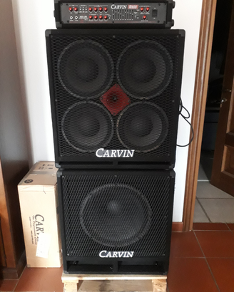 Amplificatore per Basso Elettrico Carvin made USA