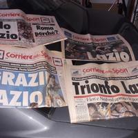 Corriere dello sport scudetto e coppe della Lazio 