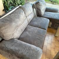 Divano letto angolare con penisola