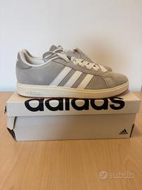 Scarpe sneakers Adidas Grand court 00’s grigie