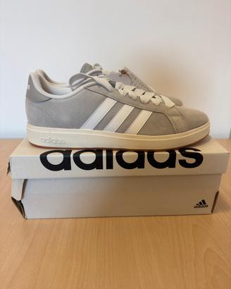Scarpe sneakers Adidas Grand court 00’s grigie