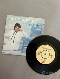 Vinile Alex Damiani Non T'Amo