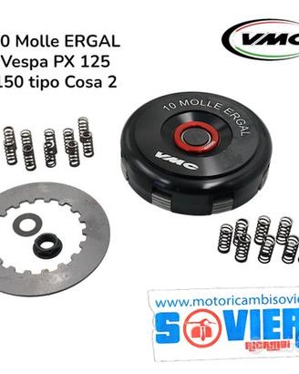 Gruppo Frizione Vmc 10 Molle ERGAL Vespa PX 125 1