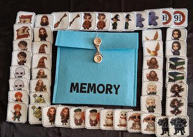 gioco Memory artigianale in feltro 