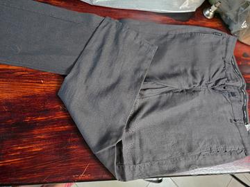 pantaloni lino Armani