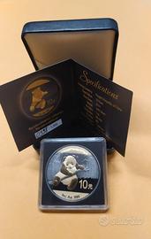 2014 Golden Enigma PANDA 1oz. Arg. Rutenio e Oro