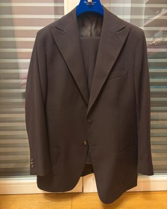 Abito sartoriale napoletsno in tessuto Loro Piana