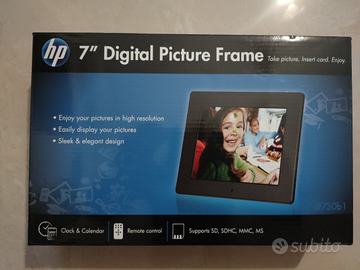 Cornice elettronica 7 pollici nuova