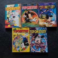 TOPOMISTERY WALT DISNEY mini lotto di 5 pezzi[A]