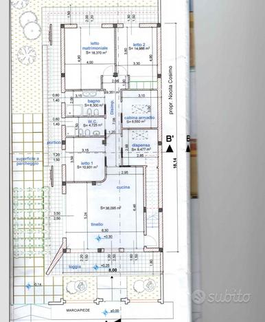 Terreno edificabile progetto in approvazione