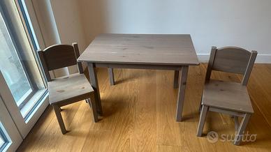 Tavolo + 2 sedie per bambini ikea SUNDVIK