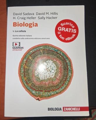 Libro di biologia, ISBN: 9788808338594