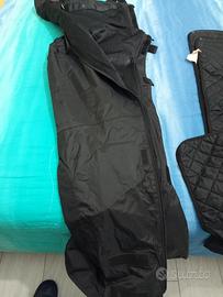 pantaloni moto antipioggia