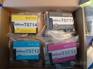 9 cartucce stampante Epson