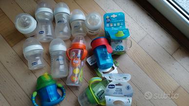 Set biberon e bicchieri 