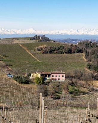 TIPICO CASCINALE CON VIGNETI NEL MONFERRATO