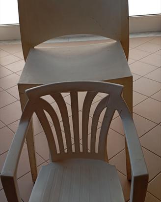 Sedia poliuretano e sedia bimbo