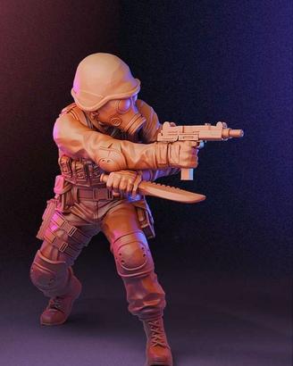 Hunk action figure Resident evil capcom