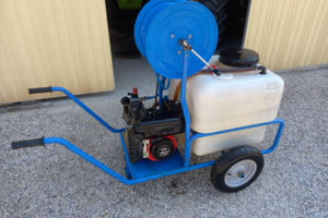 Botte diserbo 120 lt a carriola